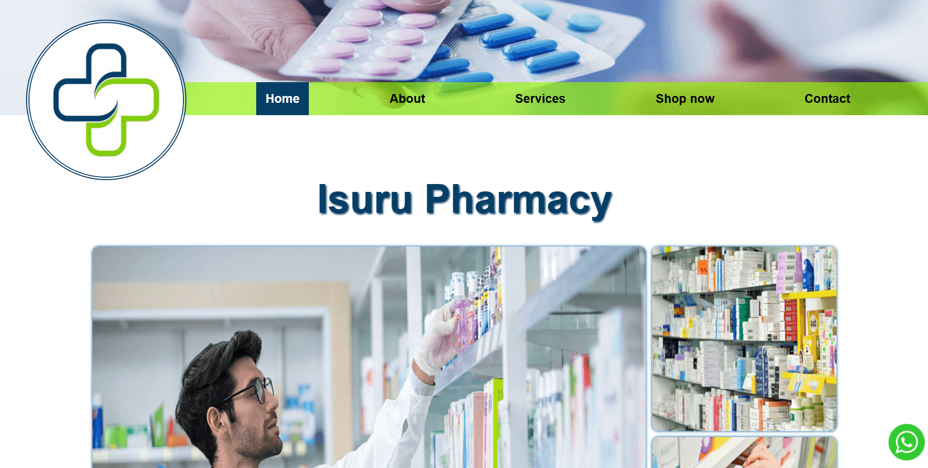 Pharmacy Web Site